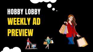 Hobby Lobby Weekly Ad
