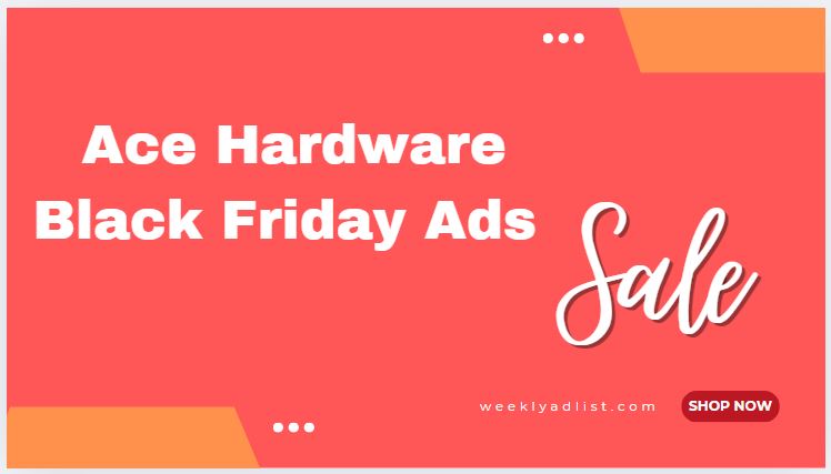Ace Hardware Black Friday