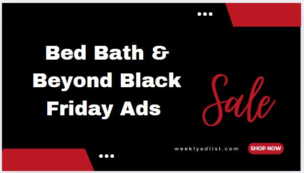 Bed Bath & Beyond Black Friday
