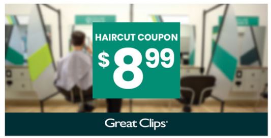 $8.99 Great Clips Coupon Code for Haircut