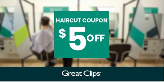 Get Great Clips Coupons $5 OFF Haircut