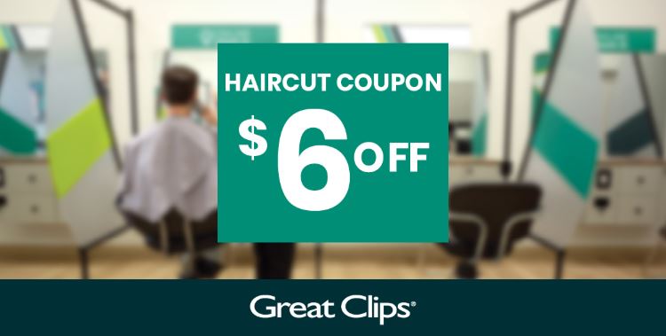 $6 OFF Great Clips Coupon