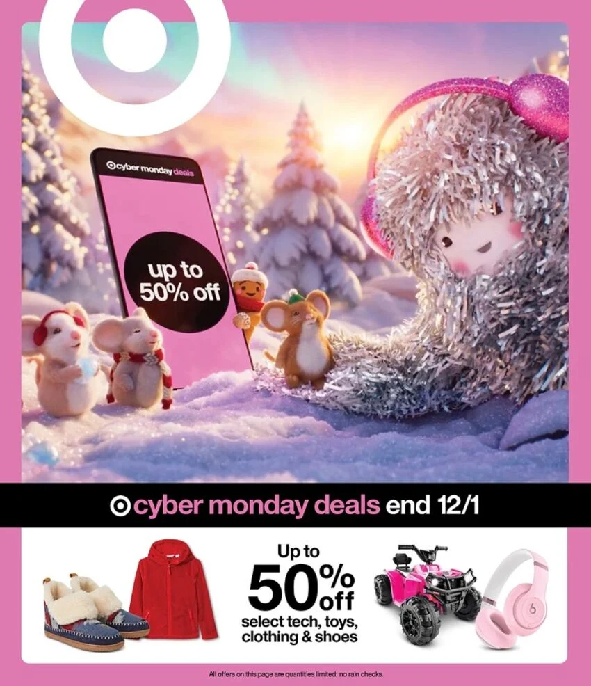 Target Cyber Monday 2025 Ad & Deals